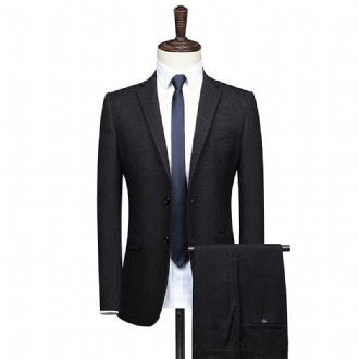 Boutique Randig Kostym Herr Affärskostym Body Suit Professionellt Bröllop