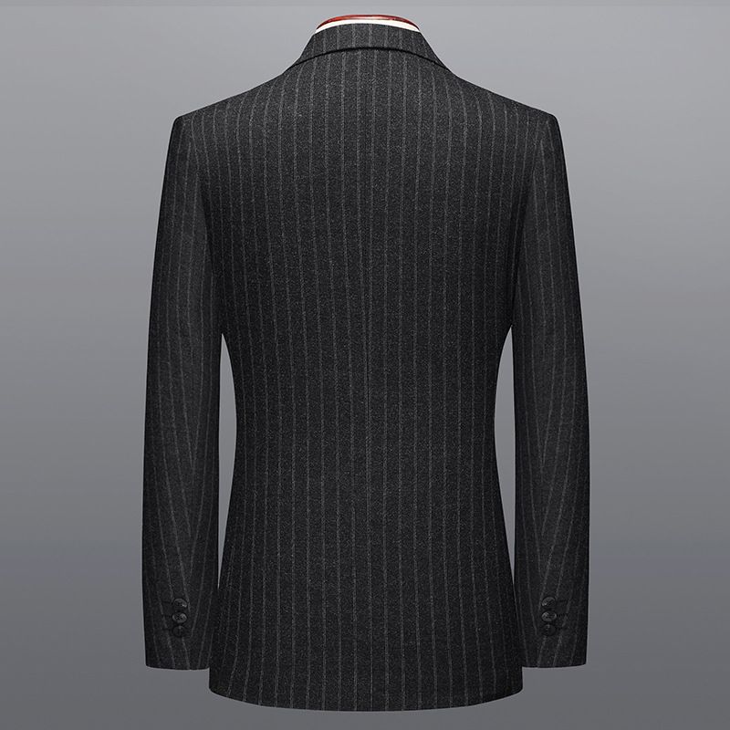 Ull Kostym Business Herr Body Suit Professionell Bröllopskostym