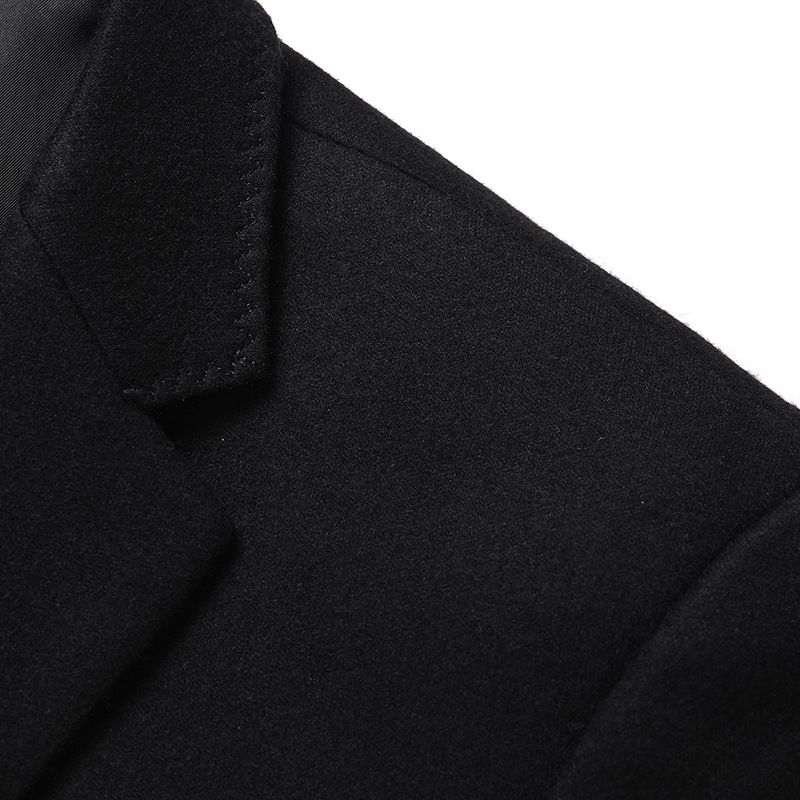 Kostym Herr Casual Slim Ren Ull Liten Kostymjacka Professionell
